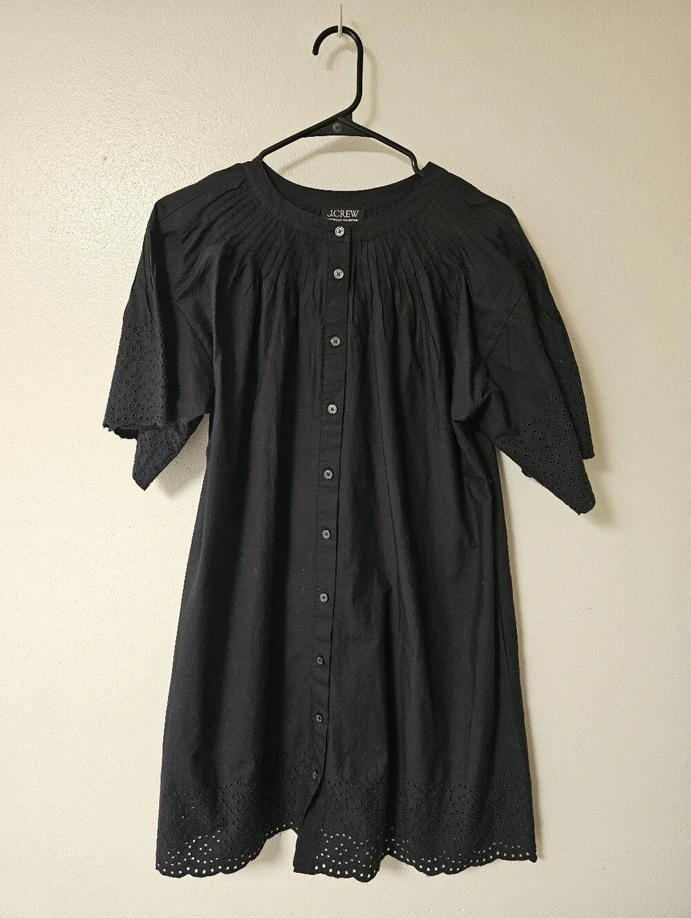 J. Crew Jolie Cotton Poplin Dress Small